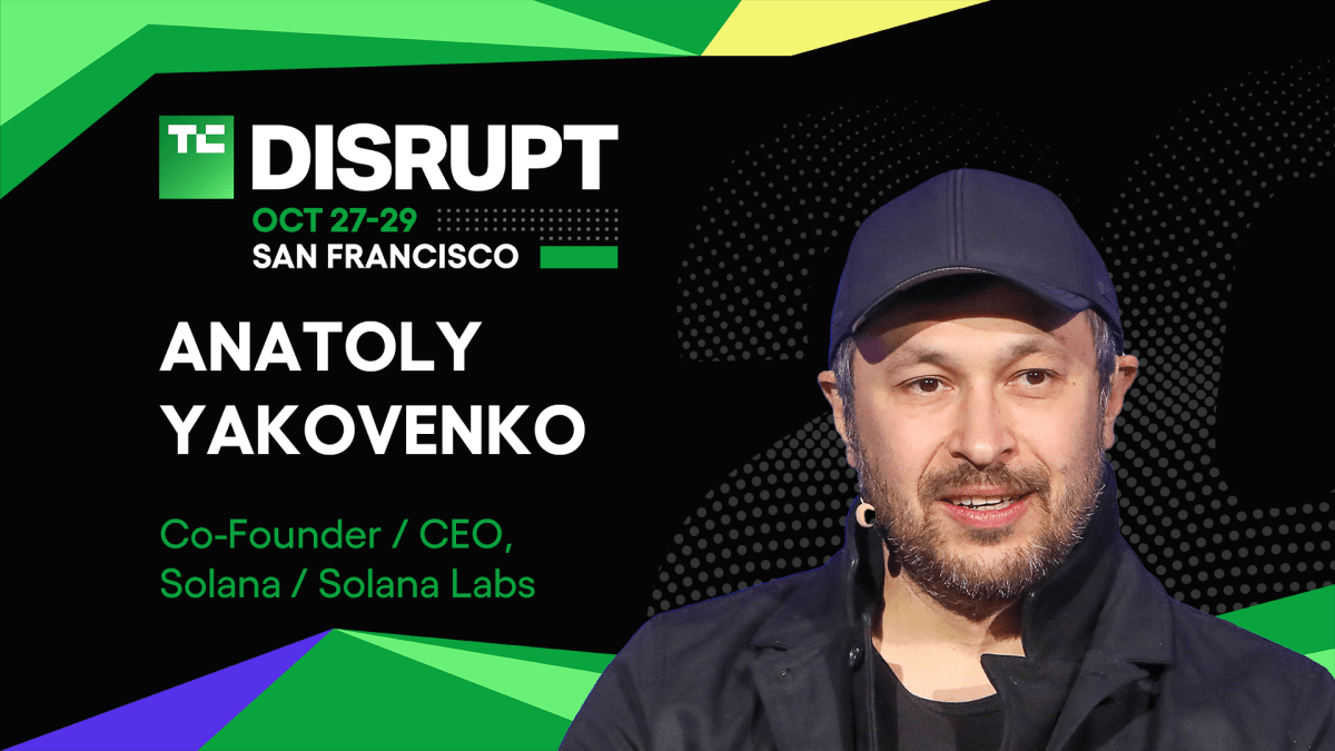Solana и бъдещето на криптовалутите: Анатоли Яковенко на TechCrunch Disrupt 2025