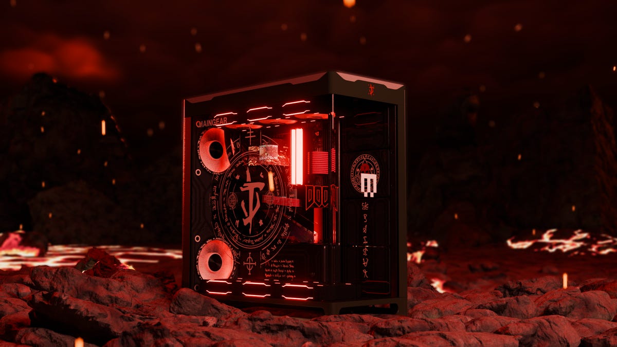 Maingear представя лимитирана Doom-тематична гейминг PC серия