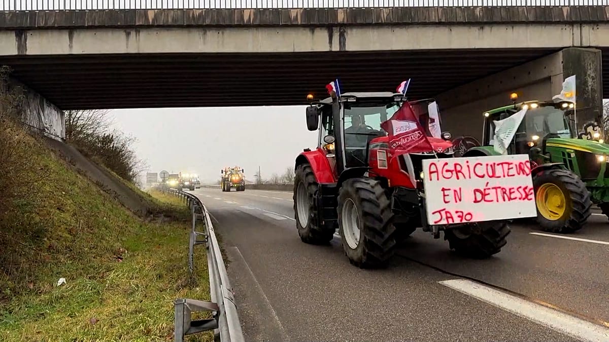 Фермери протестират срещу търговското споразумение ЕС-Меркосур преди гласуване