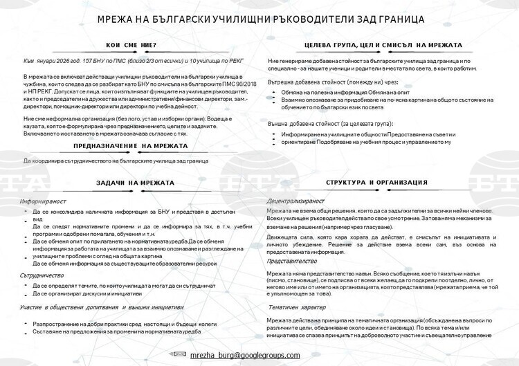 Български училища в чужбина: Предложения за по-добра координация и финансиране